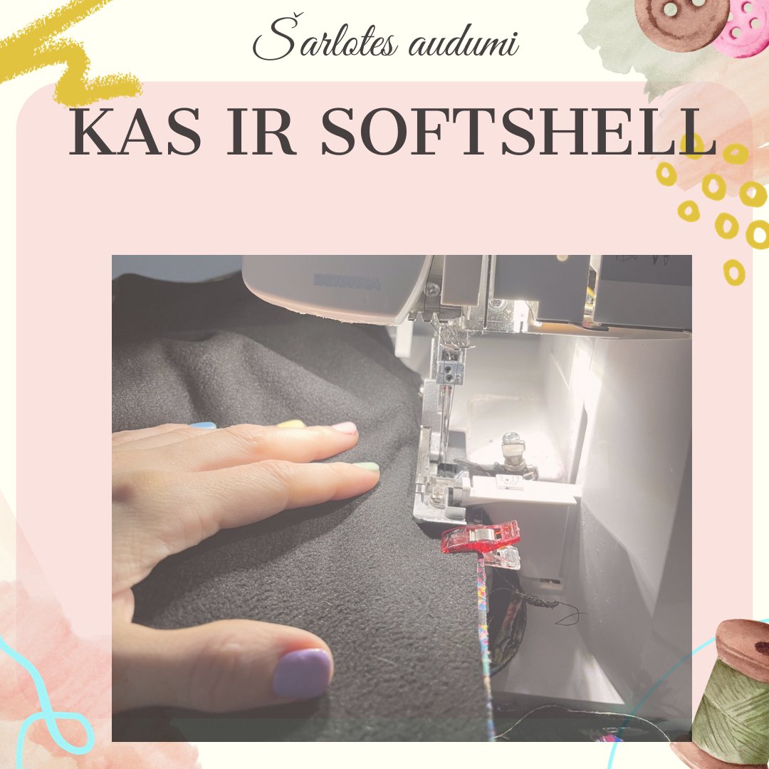 Kas ir Softshell materiāls un ko no tā šūt? - Šarlotes audumi