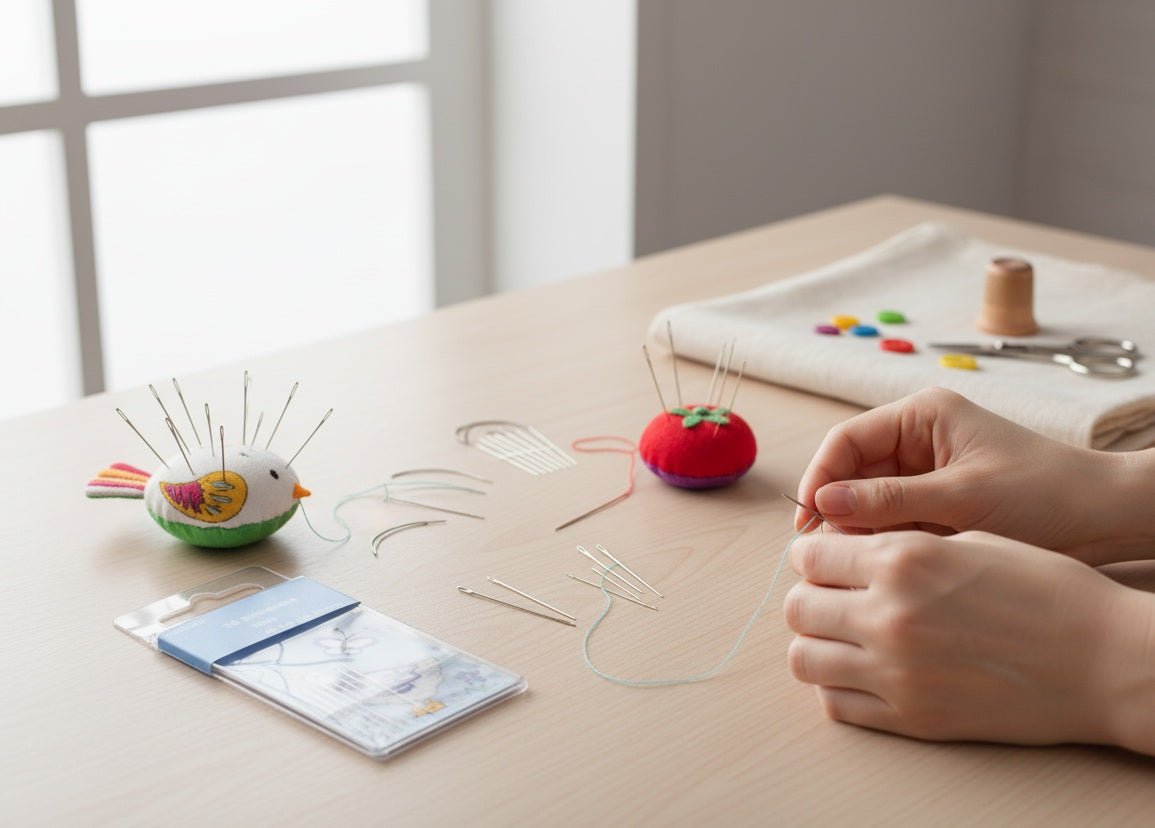 Käsiõmbluseks mõeldud nõelad