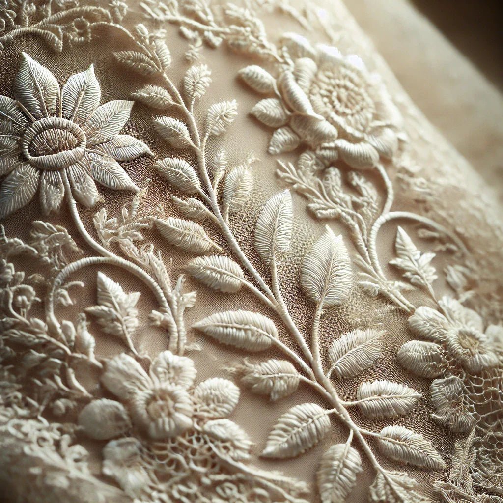 Izšūtas mežģīnes