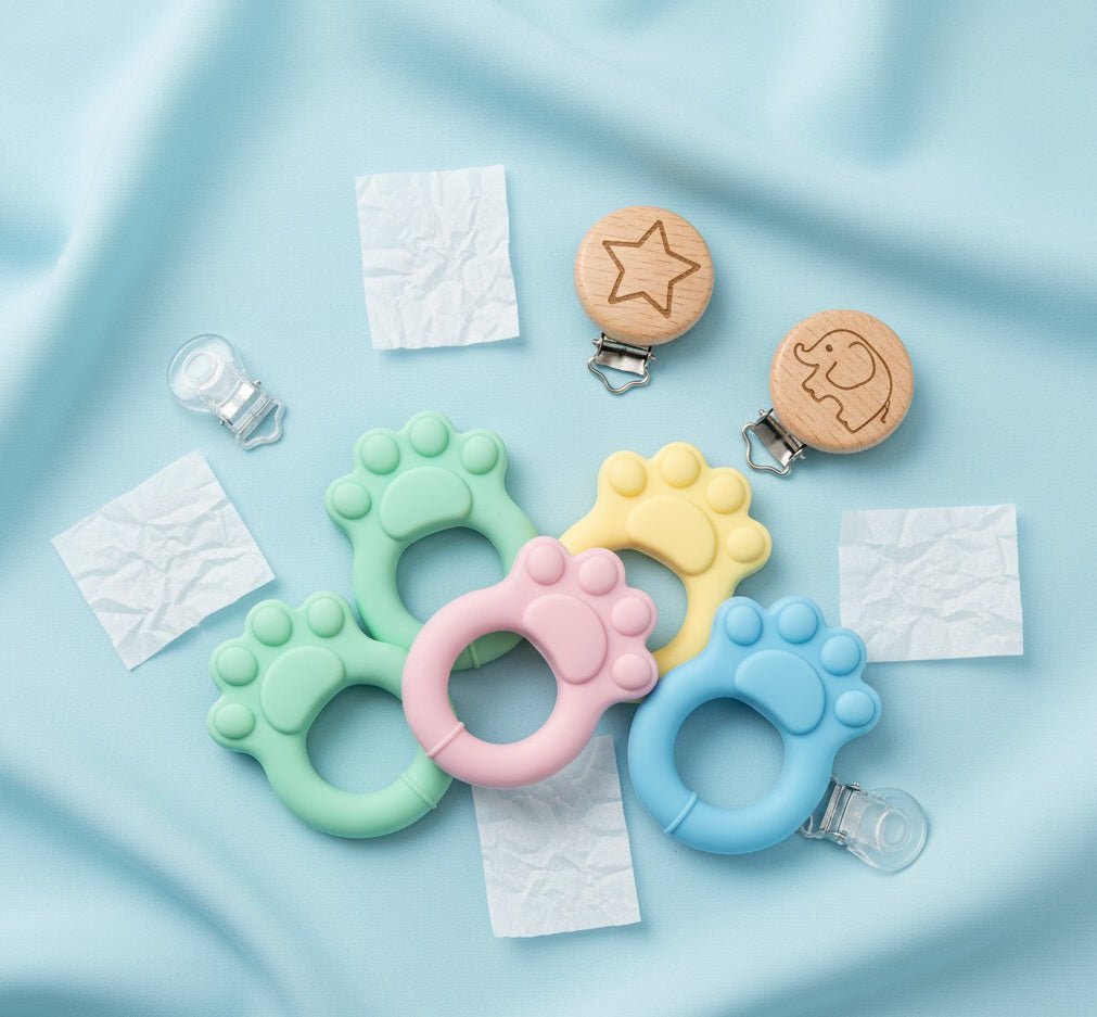 Nuppude ja närimiskõrvarõngaste valmistamiseks