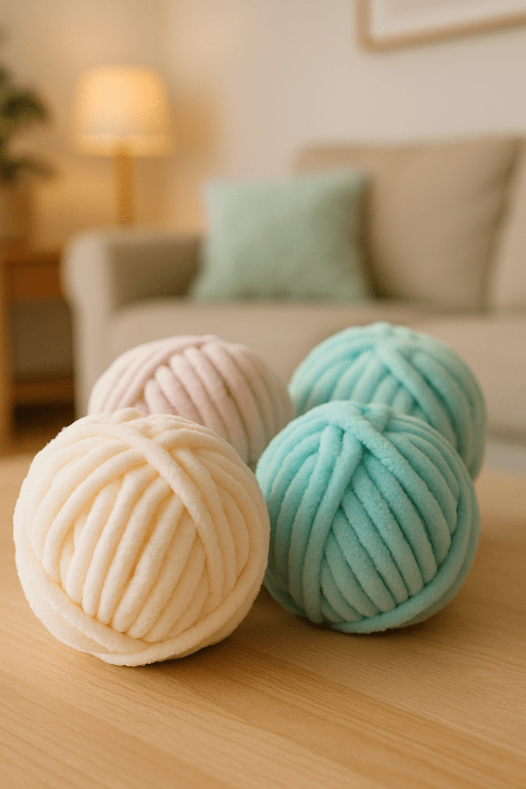 Plush yarn