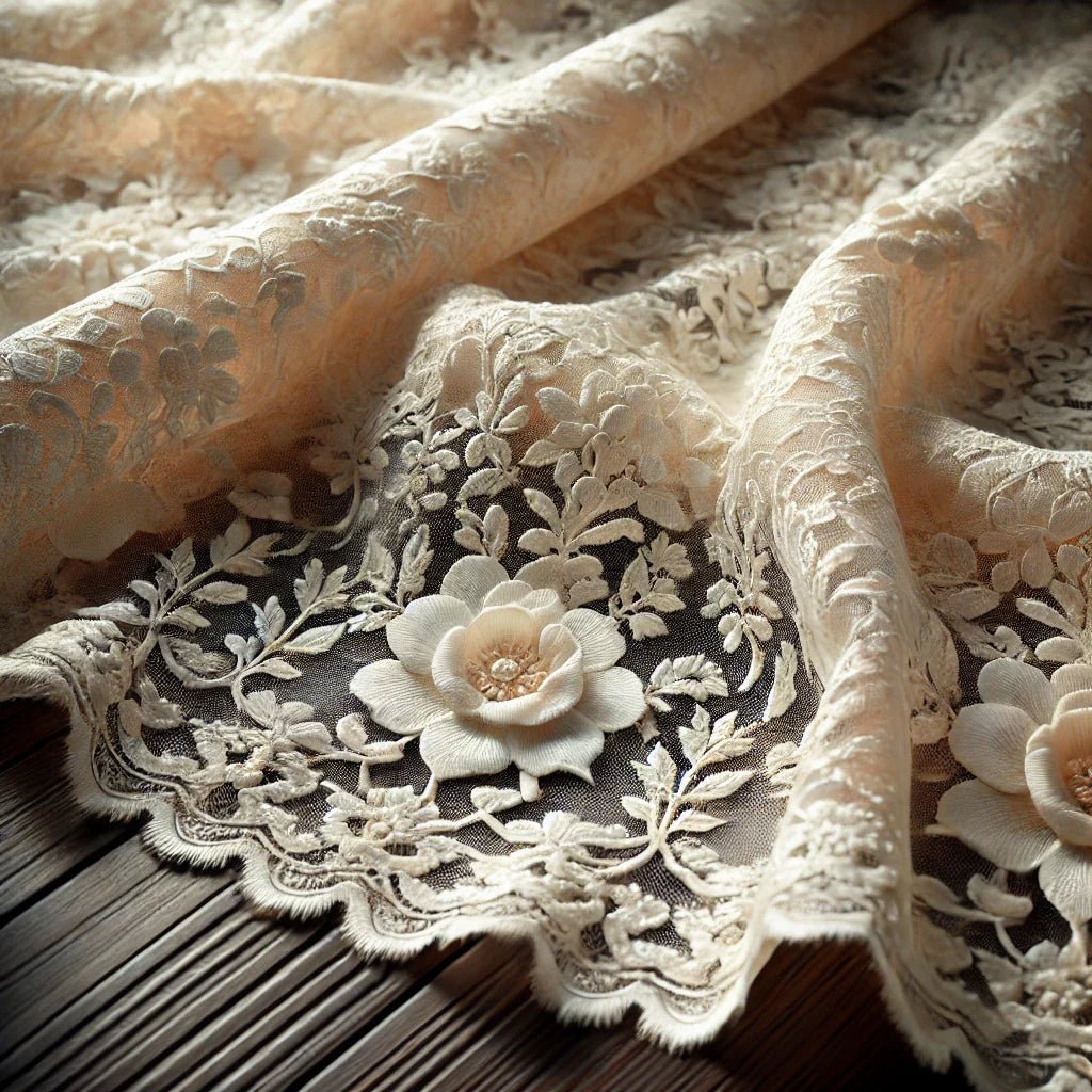 Poliestera mežģīnes