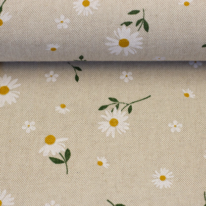 Kanvaskangas – karikakrad 200 g/m²