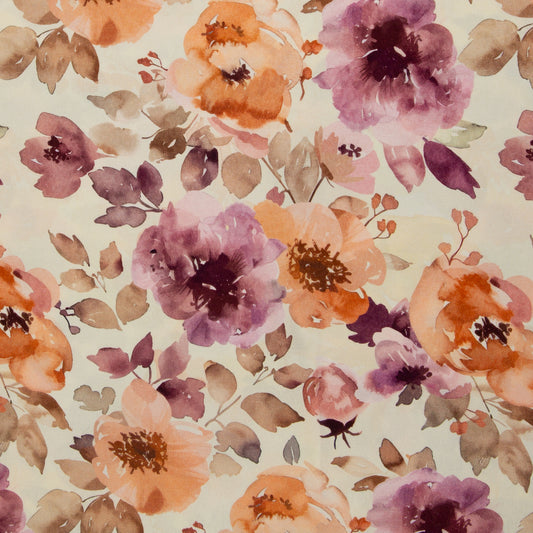 100% Viskozes audums-akvareļa sapnis 100 g/m²