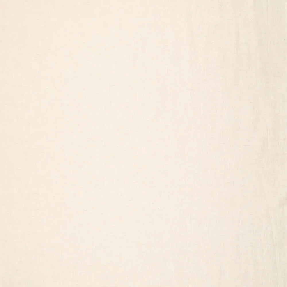 100% Softened Linen Fabric - Soft Cream 165 g/m²