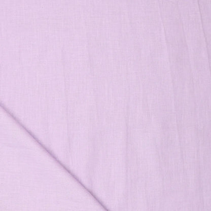 100% pehmendatud linane kangas – sirelililla 165 g/m²