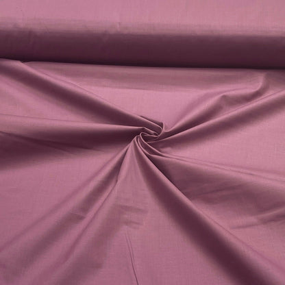 100% puuvillane kangas - suitsune ploomitoon 125 g/m²