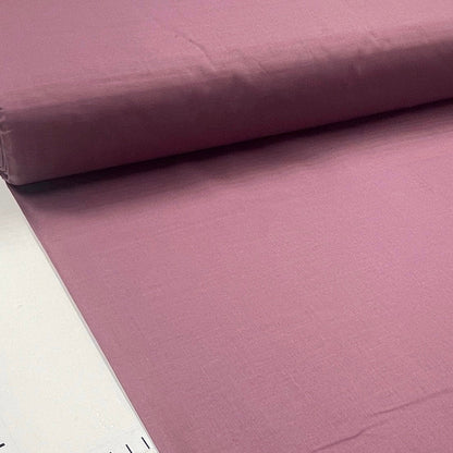 100% puuvillane kangas - suitsune ploomitoon 125 g/m²