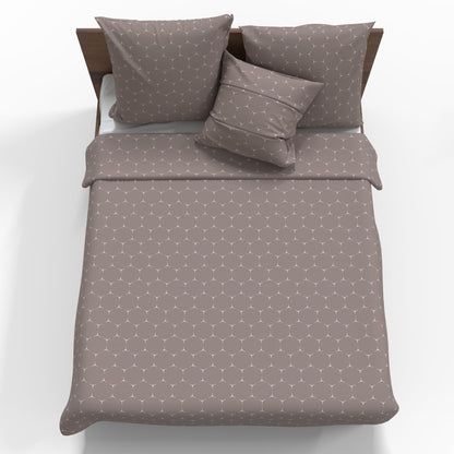 Attēls ar 100% Kokvilnas audums - ģeometriskās šūnas 220cm 146 g/m² – pieejams Šarlotes audumi