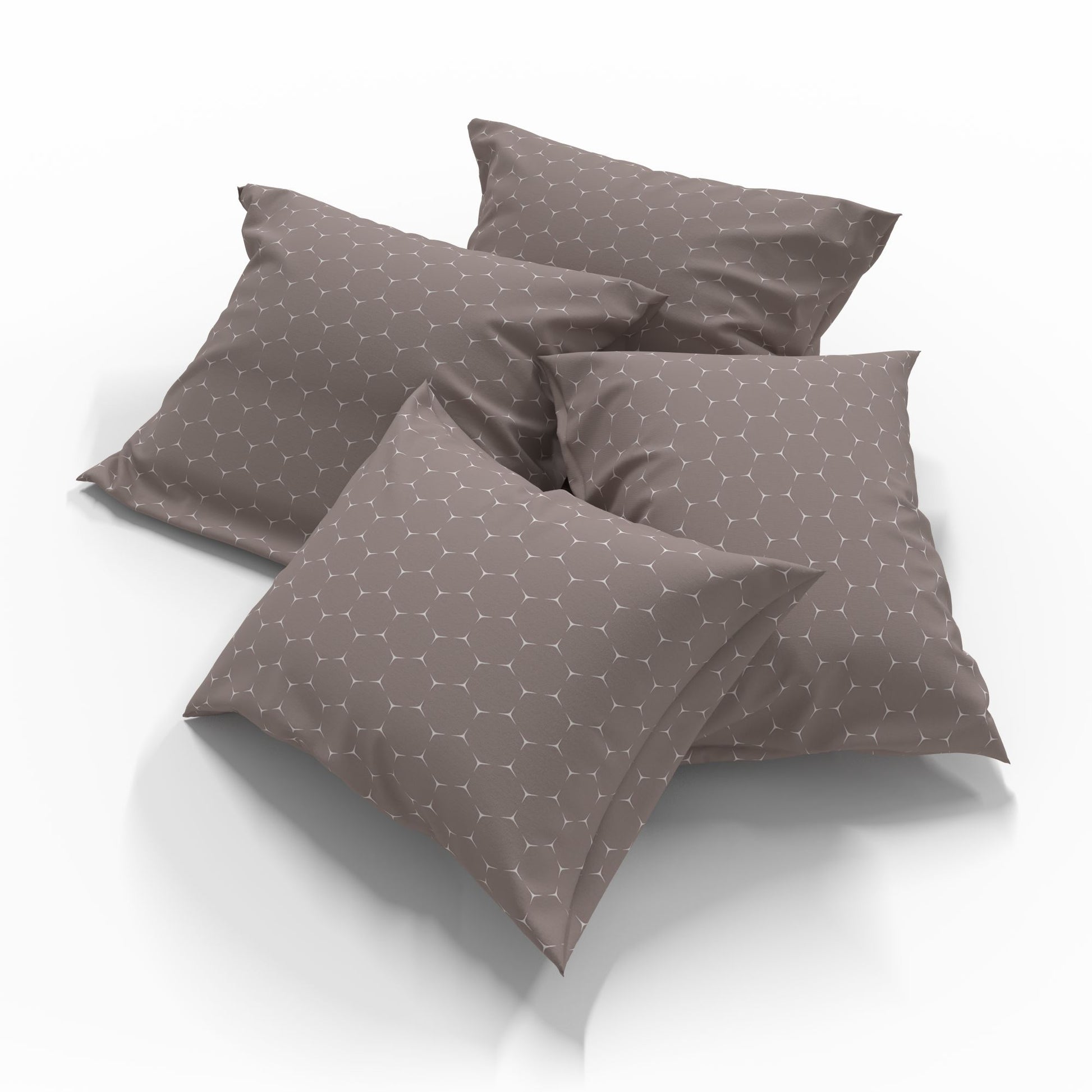 Attēls ar 100% Kokvilnas audums - ģeometriskās šūnas 220cm 146 g/m² – pieejams Šarlotes audumi