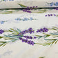 100% Kokvilnas audums - lavanda 220 cm 146 g/m²