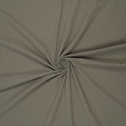 Attēls ar 100% kokvilnas audums mazgāts| Washed - dūmakaini zaļš 85 g/m² – pieejams Šarlotes audumi