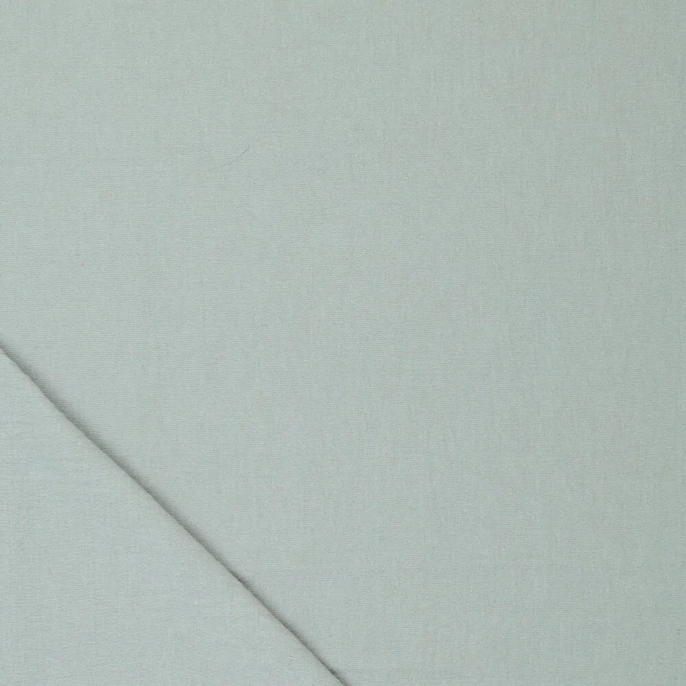 Attēls ar 100% kokvilnas audums mazgāts| Washed - dūmakaini zils 85 g/m² – pieejams Šarlotes audumi