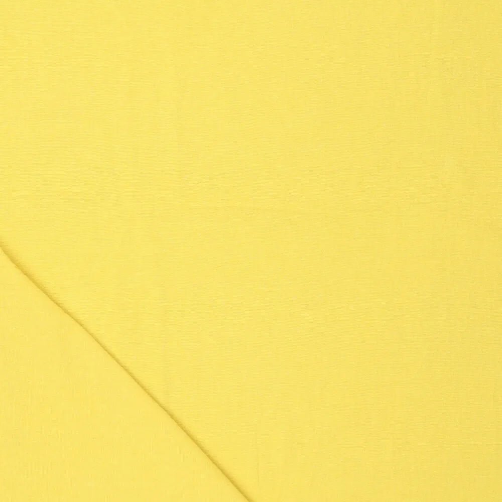 Attēls ar 100% kokvilnas audums mazgāts| Washed - dzeltens 85 g/m² – pieejams Šarlotes audumi