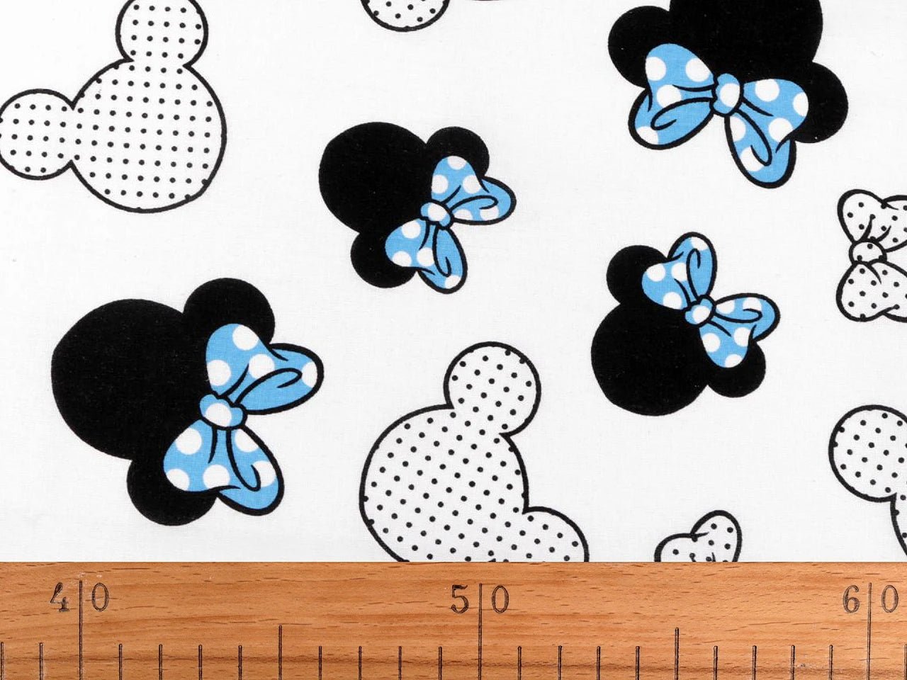 Pilt 100% puuvillakangast Minnie – saadaval internetis Šarlotes audumi