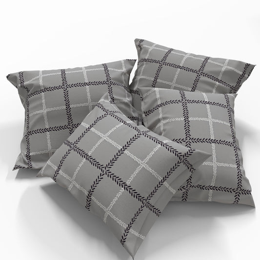 Attēls ar 100% Kokvilnas audums - mūsdienu rūtis 220cm 146 g/m² – pieejams Šarlotes audumi