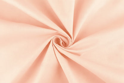100% Cotton fabric - peach pink 125 g/m²