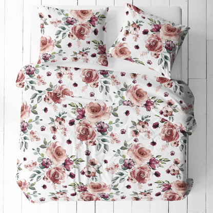 100% Cotton fabric - roses 125 g/m²