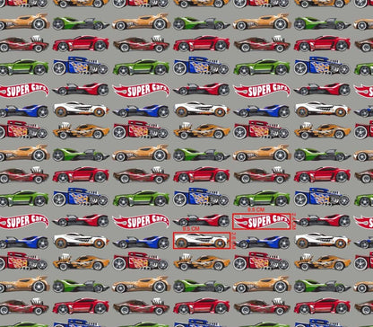 Image du tissu 100 % coton - super auto 125 g/m² – disponible chez Šarlotes audumi