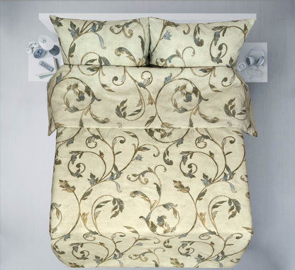 Image avec tissu 100 % coton - élégance vintage 220 cm 146 g/m² – disponible chez Šarlotes audumi