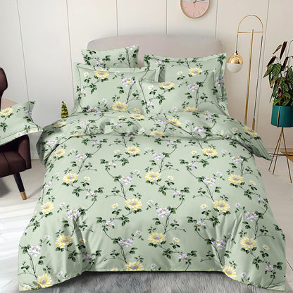 alt
Pilt 100% puuvillakangast - lilleaas salveiroheline 220cm 130 g/m² – saadaval Šarlote Audumid