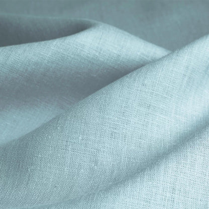 100 % tissu en lin - menthe bleue 230 g/m²