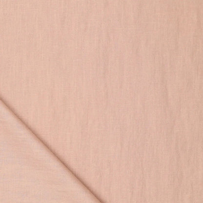 Pilt 100% pehmendatud linane kangas - roosa liivatoon 165 g/m² – saadaval Šarlotes audumi