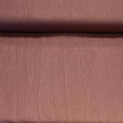 100% pehmendatud lina - suitsune ploomitoon 165 g/m²