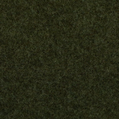 100% wool fabric - forest green melange 290 g/m²