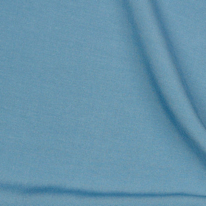 100% viscose fabric - smoky blue 110 g/m²