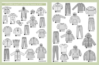 OTTOBRE design Kids Sügis – ingliskeelne lasterõivaste lõigete ajakiri