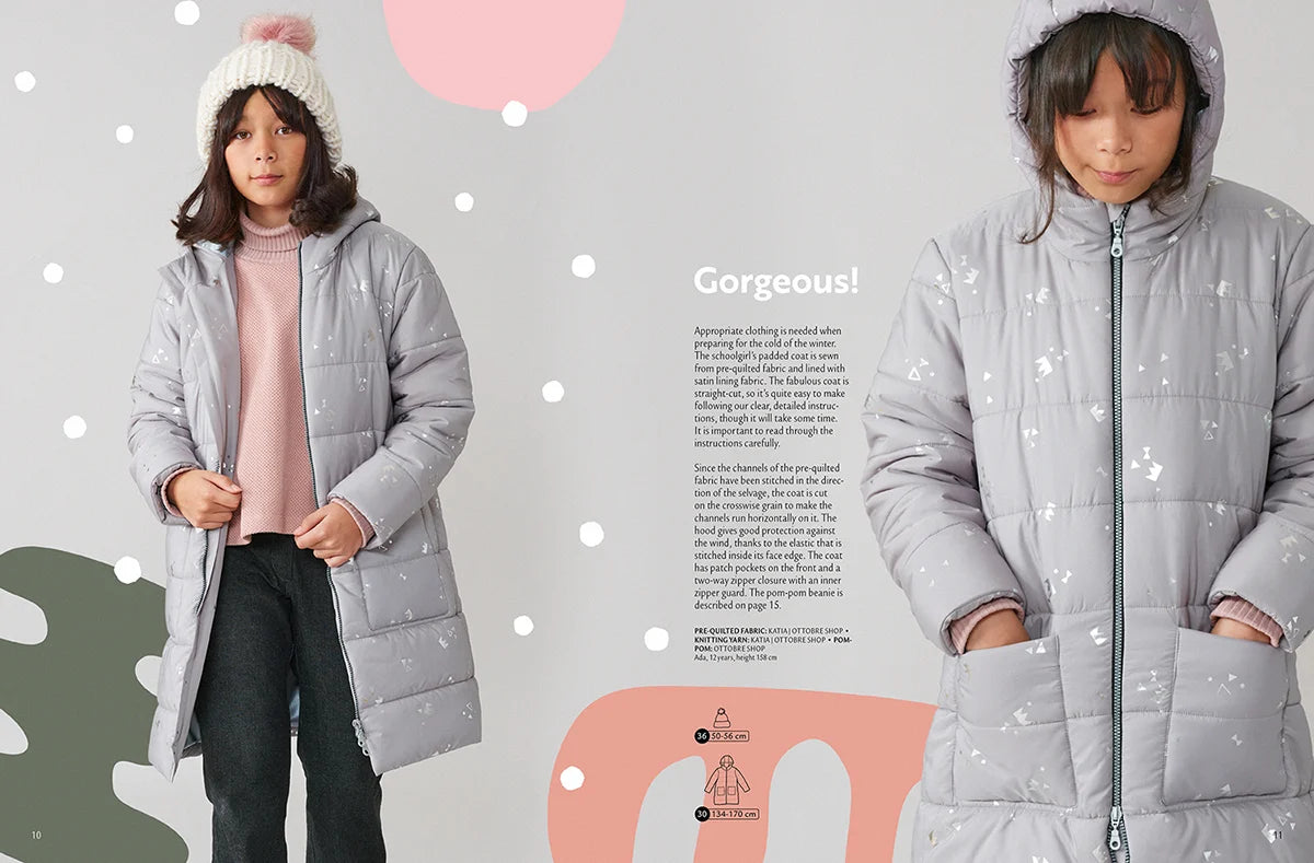 OTTOBRE design Kids Ziema– bērnu apģērbu piegrieztņu žurnāls angļu valodā