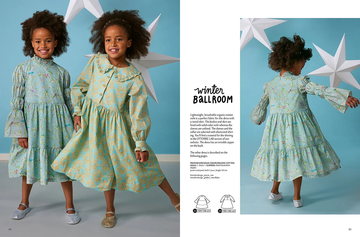 OTTOBRE design Kids 6/2022 – bērnu apģērbu piegrieztņu žurnāls angļu valodā