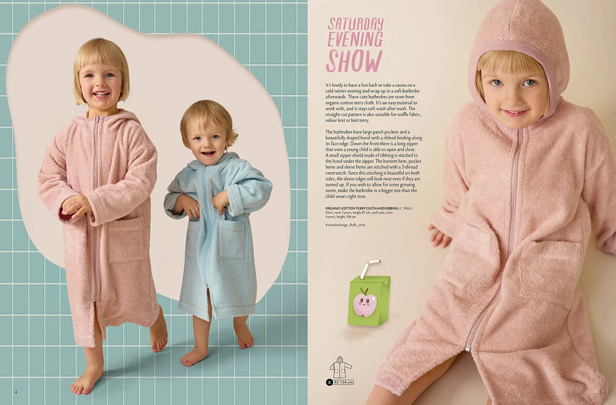 OTTOBRE design Kids 6/2022 – bērnu apģērbu piegrieztņu žurnāls angļu valodā