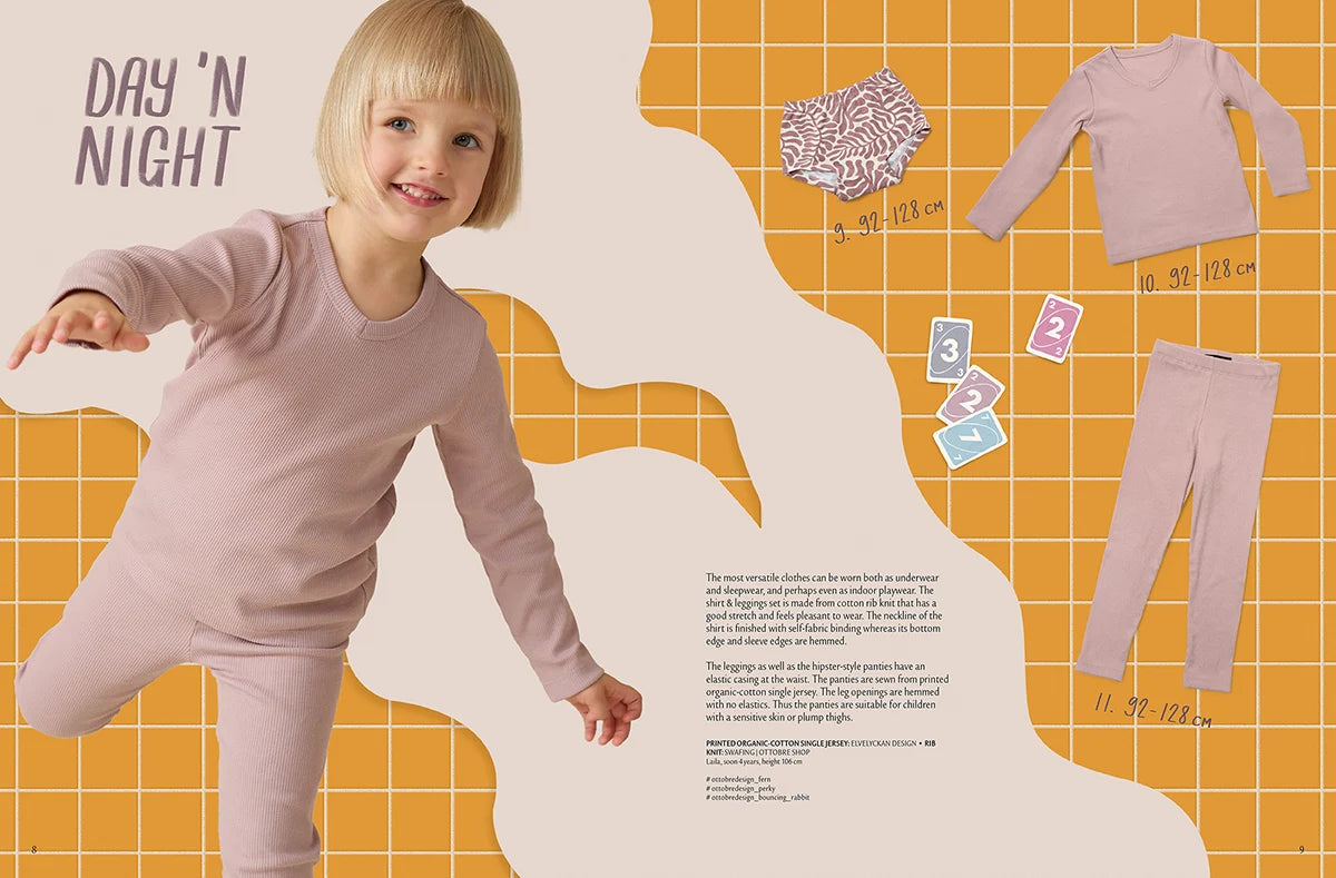OTTOBRE design Kids 6/2022 – bērnu apģērbu piegrieztņu žurnāls angļu valodā
