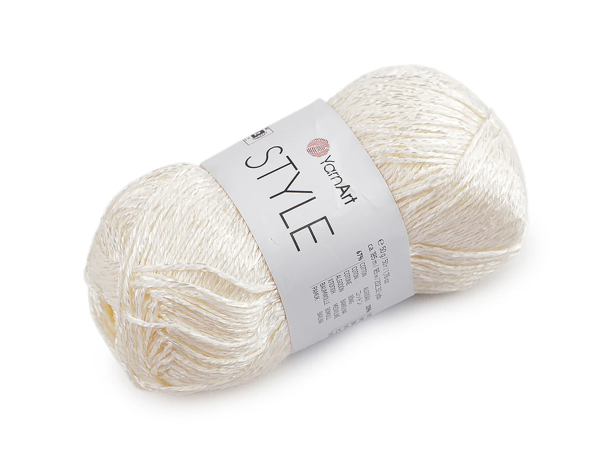Dzijas YarnArt Style kokvilnas un viskozes dzija – 50 g / 185 m