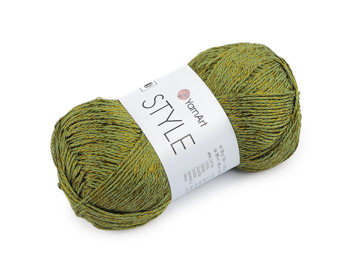 Dzijas YarnArt Style kokvilnas un viskozes dzija – 50 g / 185 m