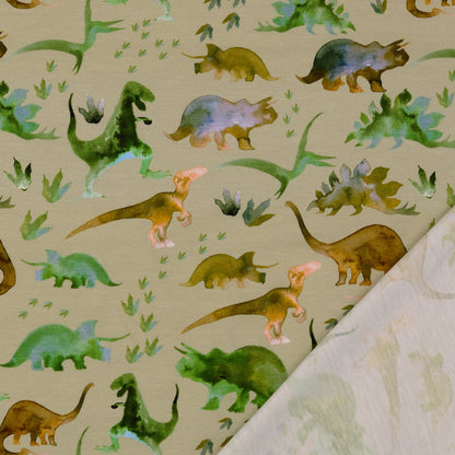 Cotton jersey - dinosaurs