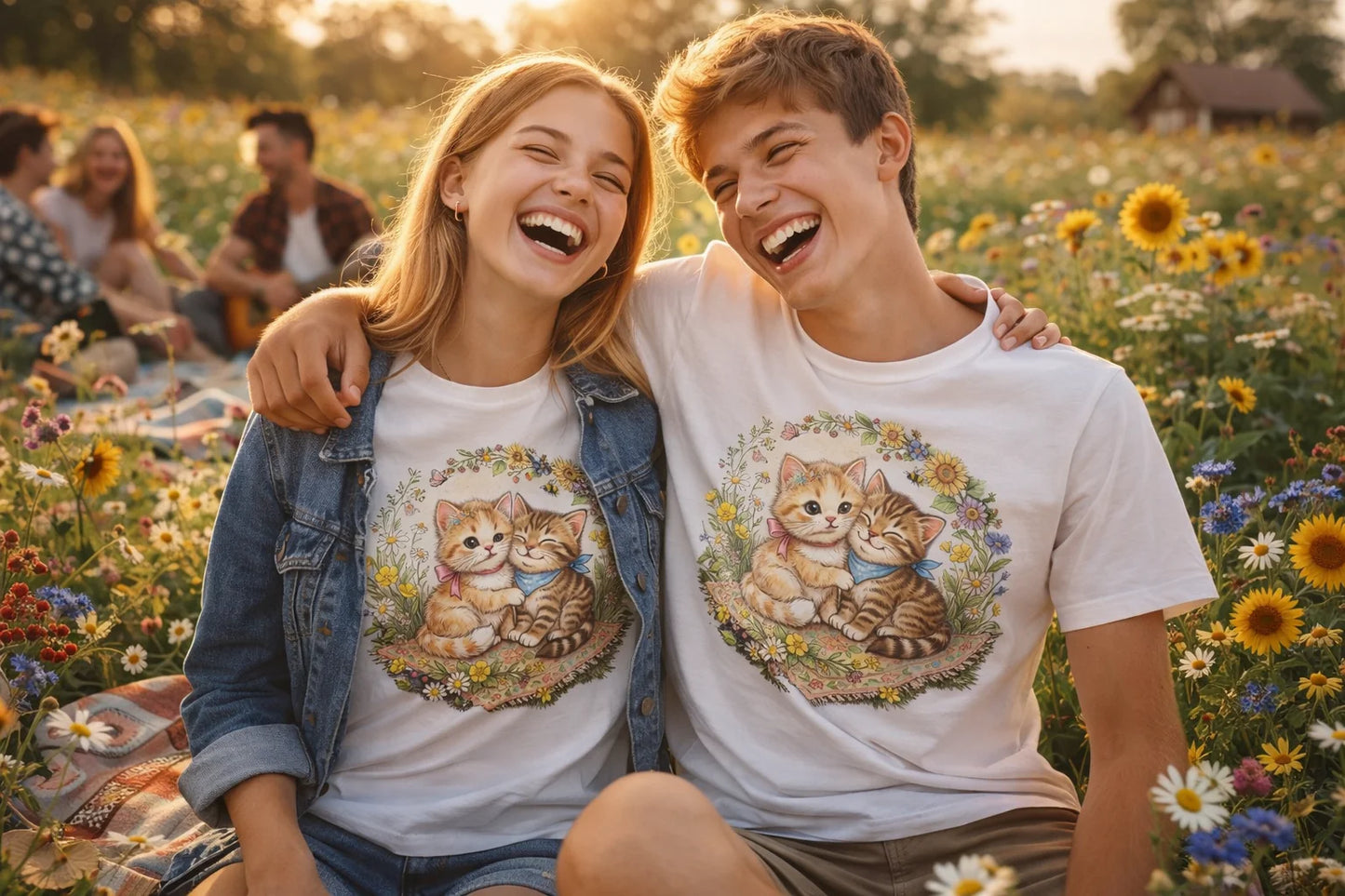T-shirt "Premier été"