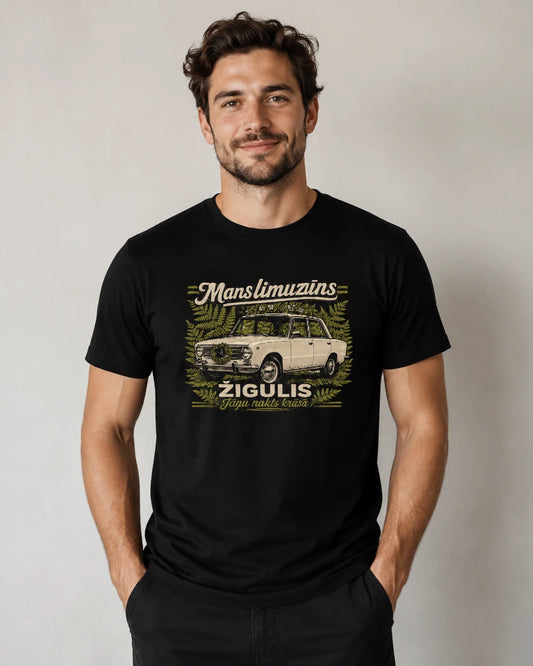 Orgaanilisest puuvillast T-särk "Žigulis"