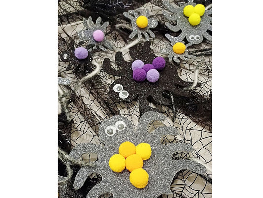 Pomponi Ø25 mm dekorēšanai un rokdarbiem 100 gab.