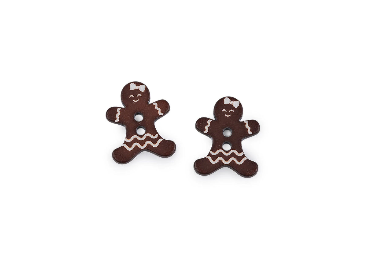 Puidust nööbid 16 mm x 20 mm – piparkoogimehike
