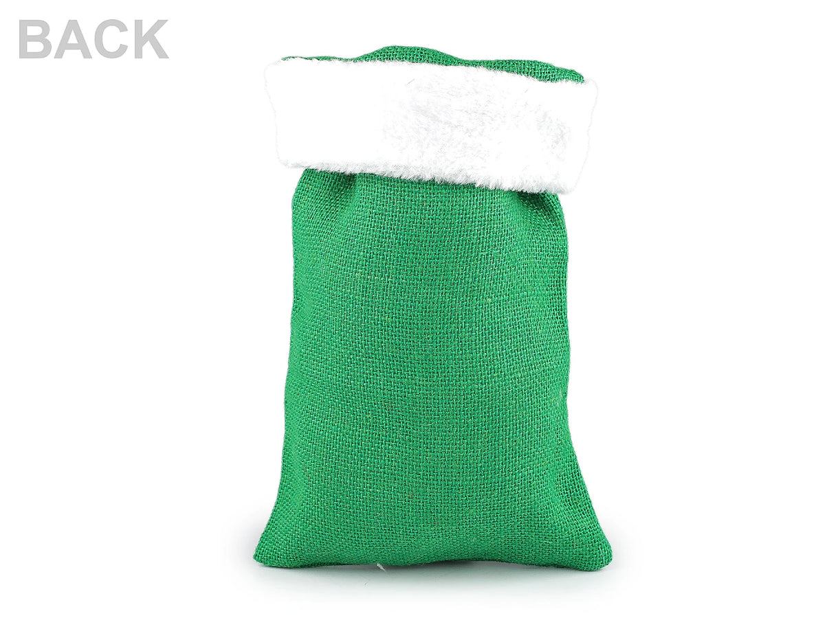 Džuudist jõulukingikott koheva äärisega – 20 × 30 cm