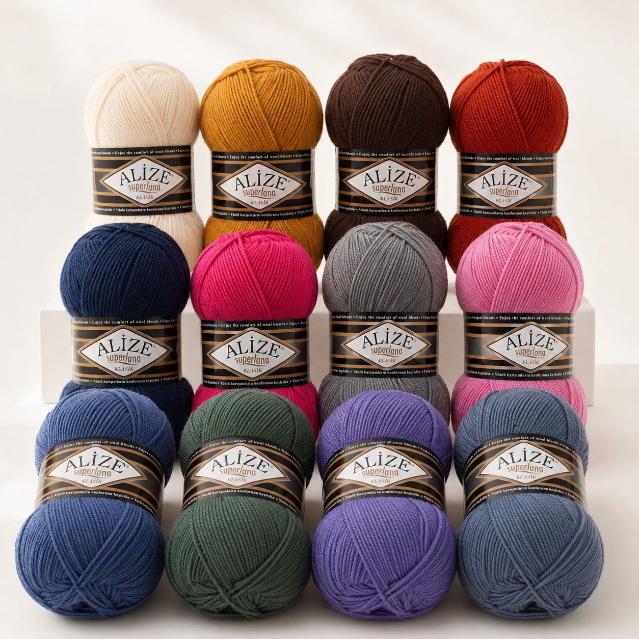 Alize Superlana Klasik Yarn - 100g / 280m