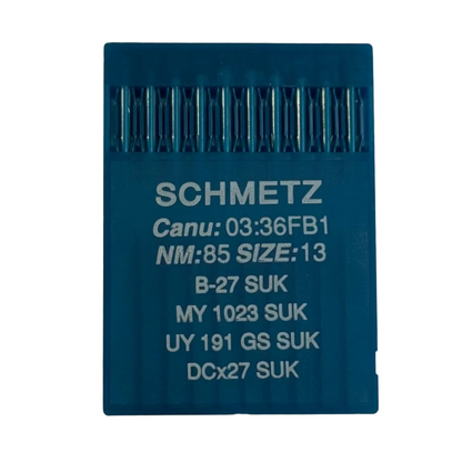 Industrial Overlock Needles SCHMETZ DCx27 (B-27) SUK for Knitwear and Jeans – 10 pcs.