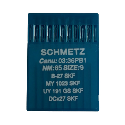 Industrial Overlock Needles SCHMETZ DCx27 (B-27) SKF for Very Coarse Knitwear - 10 pcs