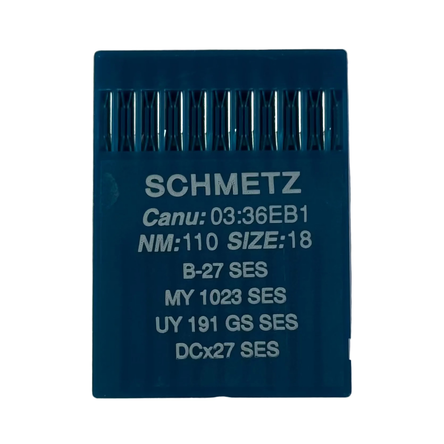 Industrial Overlock Needles SCHMETZ DCx27 (B-27) SES for Knitwear and Sportswear - 10 pcs.
