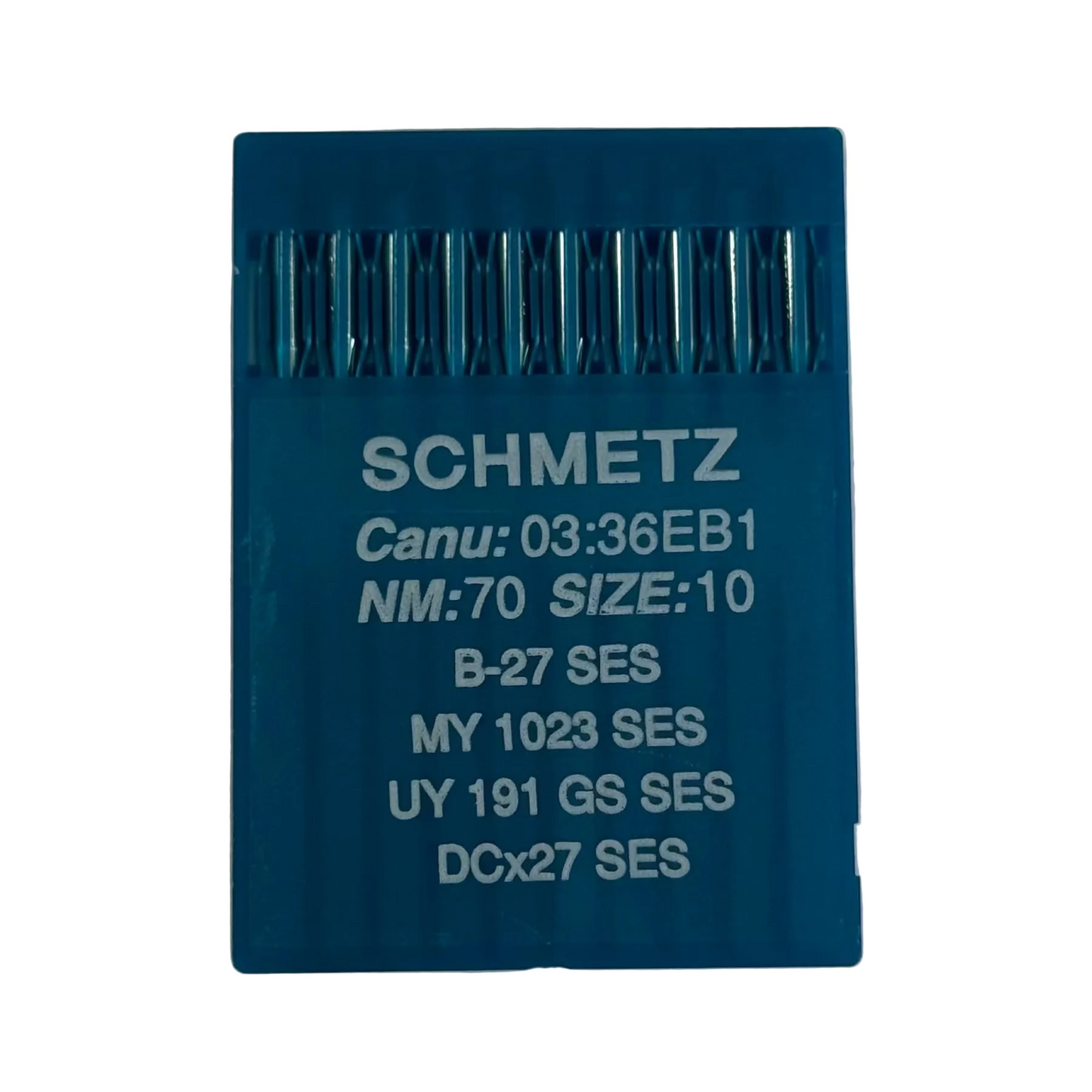 Industrial Overlock Needles SCHMETZ DCx27 (B-27) SES for Knitwear and Sportswear - 10 pcs.