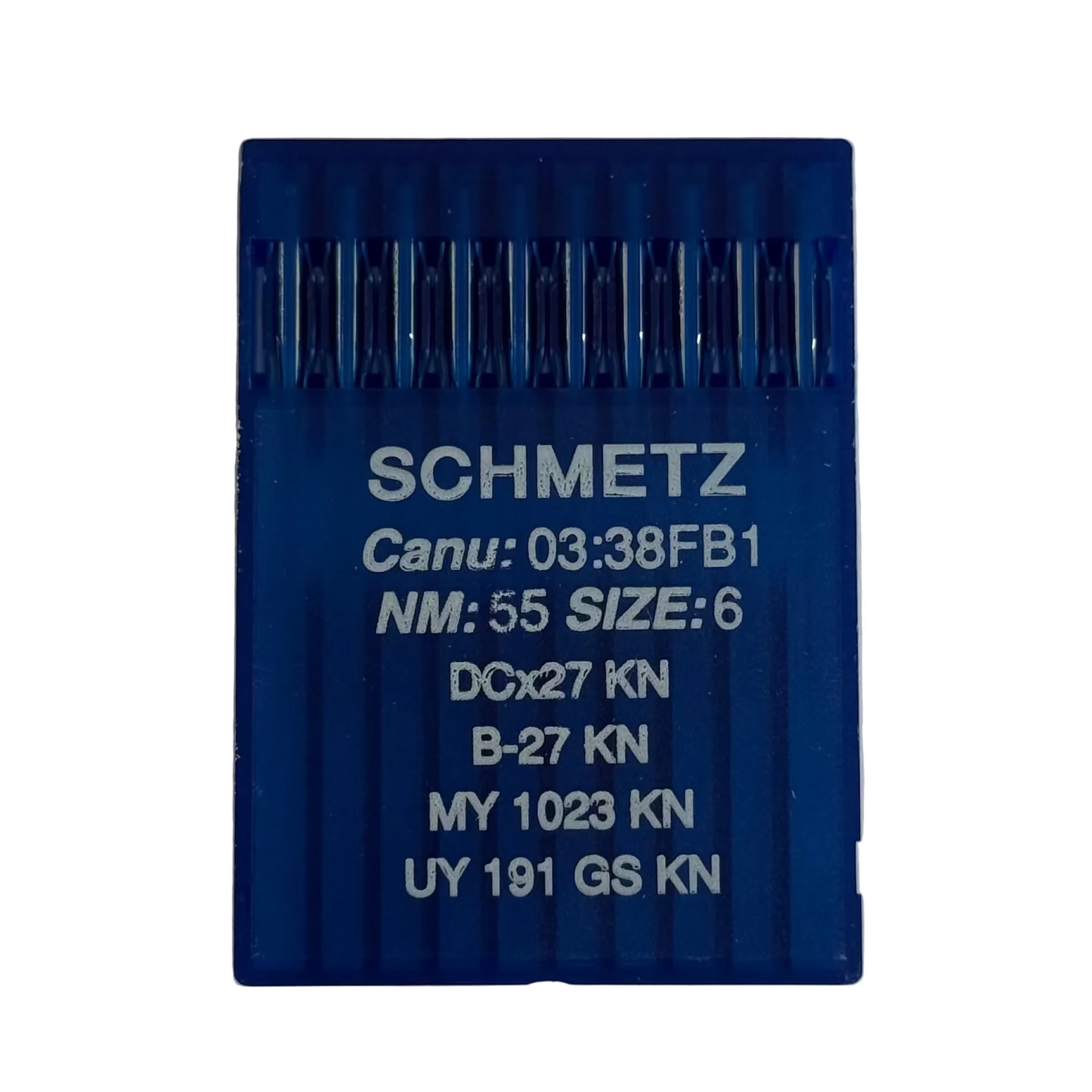 Industrielle Overlocknadeln SCHMETZ DCx27 (B-27) SUK KN für feine Maschenware - 10 St.