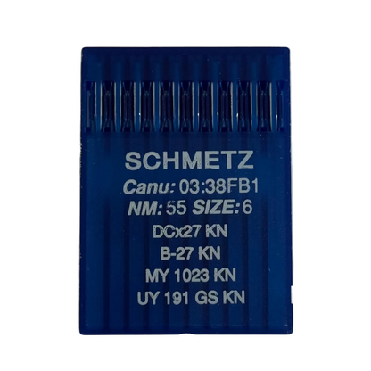 Industrielle Overlocknadeln SCHMETZ DCx27 (B-27) SUK KN für feine Maschenware - 10 St.